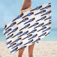 【CW】 billed magpie bird  Dry Breathable Beach Camping Hiking Shawl