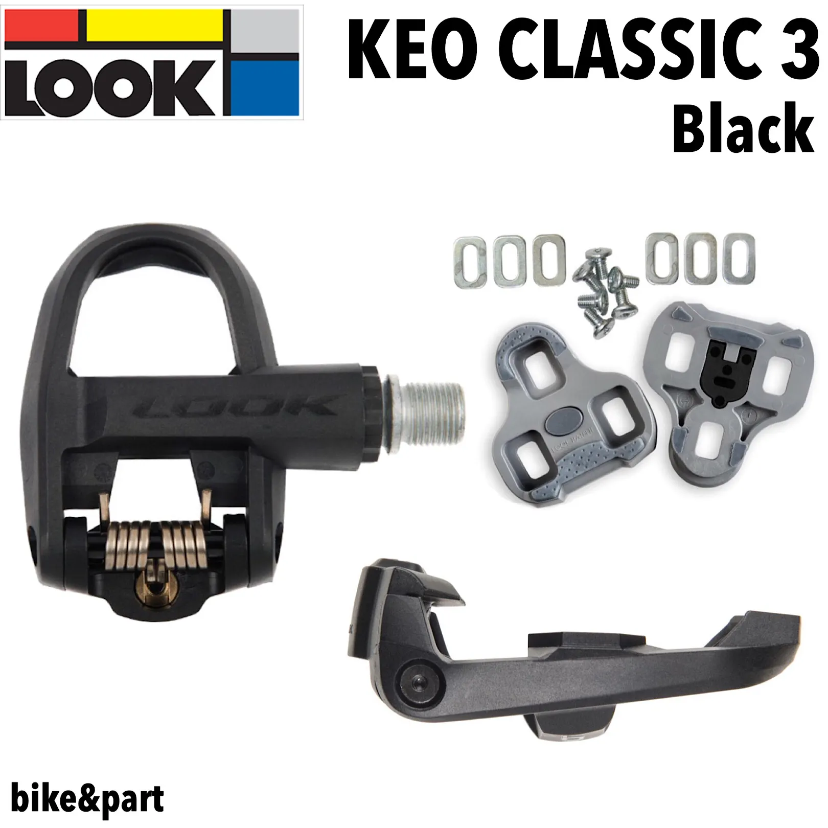 บันไดเสือหมอบ LOOK KEO CLASSIC 3 Black | Lazada.co.th