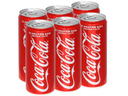 HCMLỐC 6 LON COCA COLA 330ML