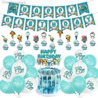 ◙ New The Octonauts Theme Kids Happy Birthday Party Decoration Supplies