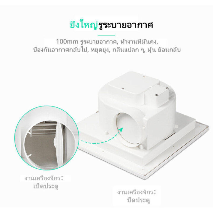 hot-พัดลมดูดอากาศ-10นิ้ว-พัดลมระบายอากศ-แบบฝังฝ้าเพดาน-ที่ดูดอากาศ-พัดลมระบายอากาศติดผนัง-220v-พัดลมดูดอากาศติดเพดาน