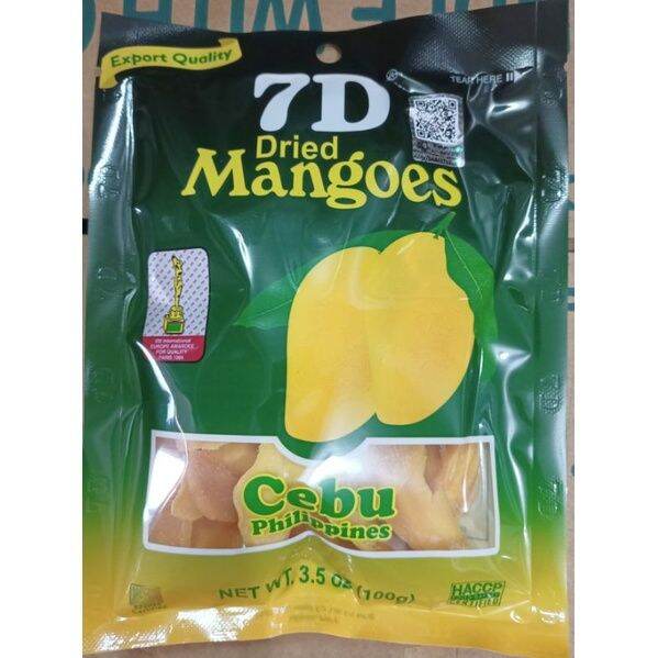 ♥7d Dried Mangoes 100g Lazada Ph