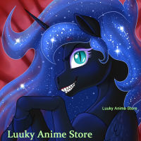 ปลอกหมอนลายอะนิเมะ Nightmare Moon (Mlp) ขนยาวพิมพ์สองด้านขนาดเท่าของจริง