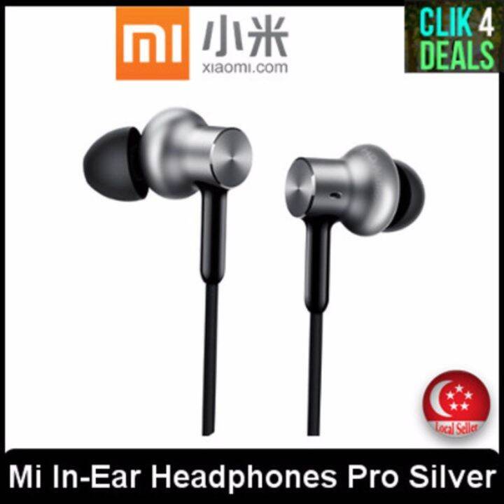 xiaomi mi in ear headphones pro hd silver