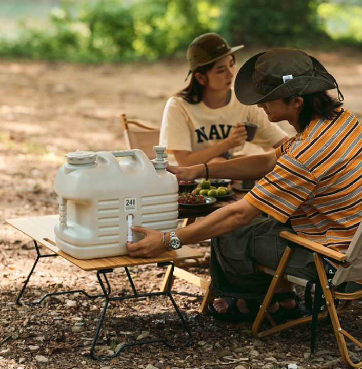 ถังน้ำ-แคมป์ปิ้ง-naturehike-plastic-can-carry-water-for-camping-color-2022-รับประกันของแท้ศูนย์ไทย