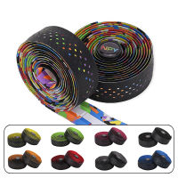 PU EVA Road Bicycle Handlebar Tape Self-Adhesive Bike Handlebar Tape Shock Absorbing Cycling Perforated Wrap Belt Bike Parts