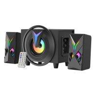 Computer Speakers Game Rgb Stereo Volume Control 3.5 mm Input Multimedia Desktop Speakers for Computer Tablet Phones