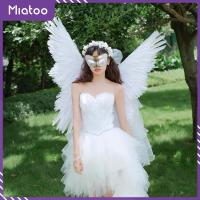 ขนปีกนางฟ้าฮาโลวีน3D Miatoo เครื่องประดับแต่งกายของตกแต่งที่สมจริง