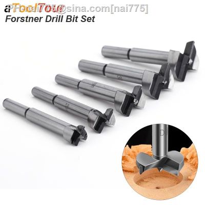 Forstner Drill Bit Slabs Counterbore Flat Wing Wood Punching Round Shank Self Centering Hole Saw Cutter Hinge Tool Woodworking