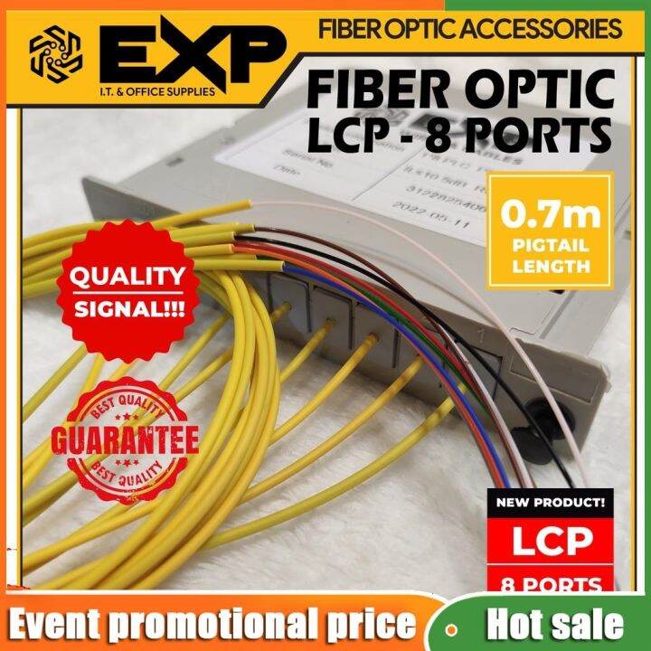 Hot Sell Fiber Optic Lcp Ports Cassette Type Lazada Ph