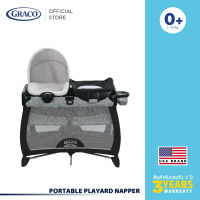 Graco Portable Playard Napper - Asher เตียงนอน สำหรับเด็ก คุณภาพพรีเมี่ยม ฟังก์ชั่นครบครัน เปลวางลูกน้อย