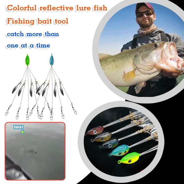 Original [Lure Bait] Colorful Reflective Fishing Bait Tool | Lazada PH