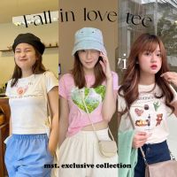 MOST  เสื้อยืด Fall in love tee Collection by mst. collection MM Tee