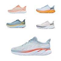 HOKA คลิฟตัน 8 รองเท้าวิ่งกันกระแทกกันลื่นรุ่นใหม่ clifton8 รองเท้ากีฬาสำหรับผู้ชายและผู้หญิงสำหรับการฝึกอบรมกลางแจ้ง QISG sis8