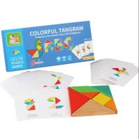 ของเล่นไม้ tangram เสริมพัฒนการ