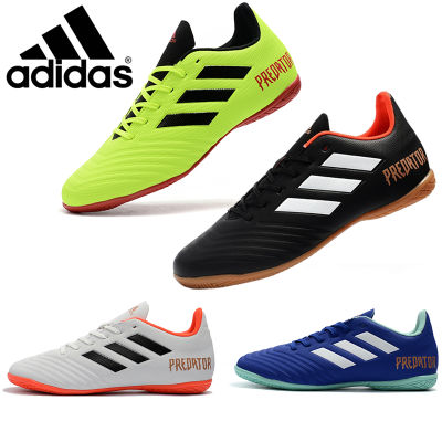 【จัดส่งภายใน 24 ชั่วโมง】Adidas รองเท้าฟุตบอล แบบมืออาชีพ รุ่น Predator 18.4 TF