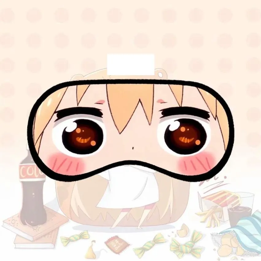 Bịt mắt Himouto! Umaru-Chan Cô em gái hai mặt miếng che mắt ngủ in ...