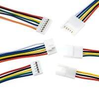 5Pair HY2.0 Plug-in Buckle Terminal Wire 2 3 4 5 6p Male Female 2mm Single Ended Electronic Wire 26AWG