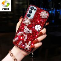 ☬ DIY iPhone 12 / 11 pro max Huawei p40pro full diamond mobile phone case with diamond luxury P30 crystal cases