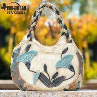 【July】 Literary womens bag retro ethnic style light hand female