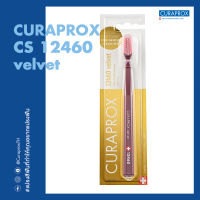 CURAPROX แปรงสีฟัน คูราพรอกซ์ รุ่น CS 12460 velvet แปรงสีฟันขนนุ่มพิเศษ ปลายมมน สำหรับผู้ที่มีอาการเหงือกอักเสบ โดยเฉพาะกลุ่มคุณแม่ตั้งครรภ์