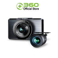 Camera hành trình xe hơi Qihoo 360 G500H Wifi ghi hình trước 2K và sau thumbnail