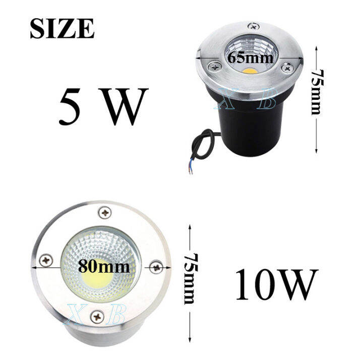 ร้อนกันน้ำ-ip67-3วัตต์5วัตต์10วัตต์15วัตต์-led-สวนฝัง-ac110v-220โวลต์กลางแจ้งปิดภาคเรียนดาดฟ้าแสงใต้ดินโคมไฟทางเท้าแสง-dc12v