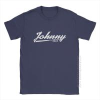 Johnny Hallyday Rocker Tribute Men T Shirt Music Novelty Cotton Male Tshirt Basic Tees O Neck T-Shirt Letter Clothes For Fans S-4XL-5XL-6XL