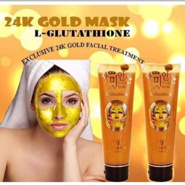 l-glutathione-24k-gold-mask-มาร์คหน้าทองคำ-220ml