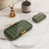 【YF】 Three Meals A Day Pill Box Portable Large Capacity Carry-on Medicine Separate Seven Days Week