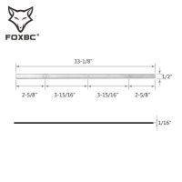 ‘；。、】= FOXBC 13 Inch 333 X 12 X 1.5 Mm Thickness Planer Blades For Metabo DH330 DH316, Ryobi AP1300, Delta 22-580 TP300 -2/4/6 PCS