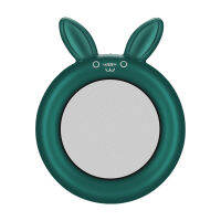 Electric Cute Auto Shut Off Rabbit Shape Constant Temperature Coffee Mug Warmer Coaster Gift Desktop Home Office Heating Pad