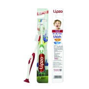 Bàn Chải Răng Lipzo Kids 2 Hình Thú Ngộ Nghĩnh Lông Chỉ Tơ Nha Khoa Siêu