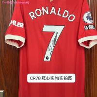 ◄✢❍ York Hewlett Cristiano ronaldo signed jersey 2122 Manchester united home shirt and name uniteds cristiano ronaldo signed jersey seal can collect