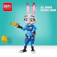 ตัวต่อนาโนการ์ตูนดังรูปกระต่าย SHANGI All -Joined Blocks Show 21816  จำนวน 1250 PCS.