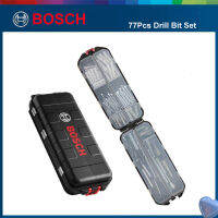 ชุดอุปกรณ์สว่านสำหรับงานไม้ของ Bosch 77ชิ้น