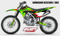 สติ๊กเกอร์วิบาก KAWASAKI KLX 230R ทั้งคัน Graphic kit สติ๊กเกอร์เคลือบเงา สุดคุ้ม