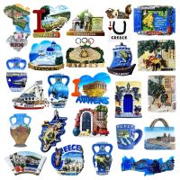 Europe Greece 3D Fridge Magnets Refrigerator Stickers Tourist Souvenir Decoration Articles Handicraft Gifts