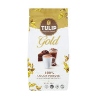 (ถุงเติม 500 กรัม) TULIP GOLD ทิวลิป โกลด์ ผงโกโก้แท้ 100% ไขมัน 22-24% ผลิตจากโกโก้คุณภาพสูง ใช้กระบวนการ Dutch Process