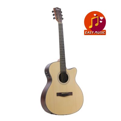 กีตาร์โปร่งไฟฟ้า Gusta OM3CE II Acoustic-Electric Guitar