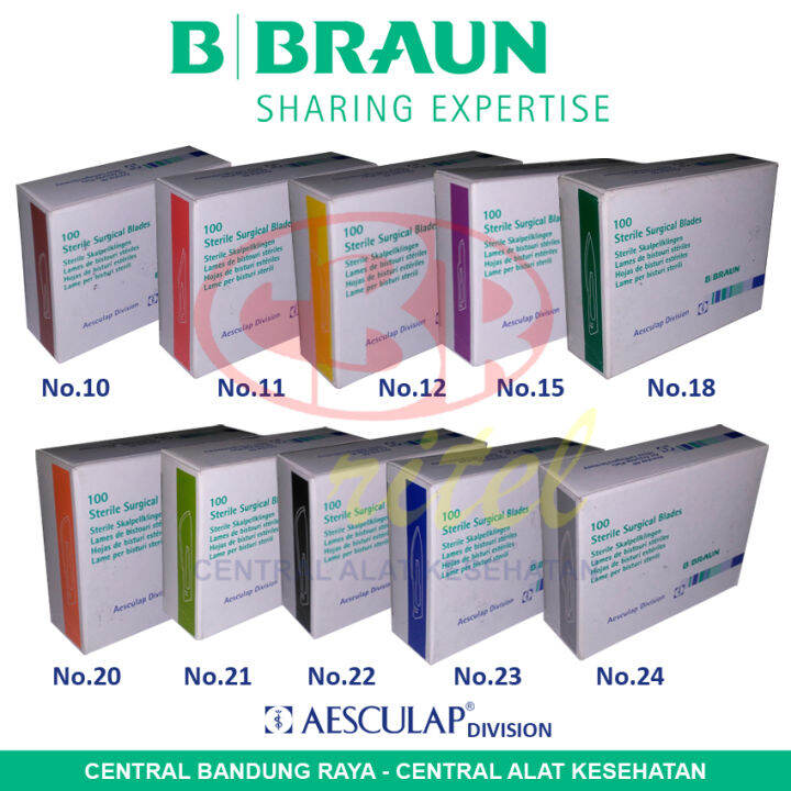 B-Braun AESCULAP Bisturi - Pisau Operasi & Bedah (Surgical Blades ...