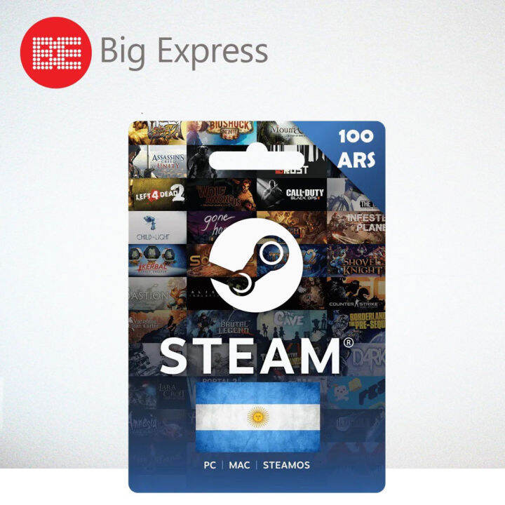 1000 ars steam card