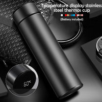 500ML Smart Thermos Cup Stainless Steel Creative Vacuum Flask With Touch Intelligent Display Screen -kudos-dining