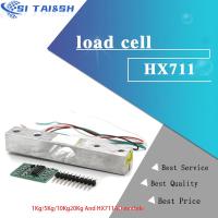 Load Cell Weight Sensor 1KG 5KG 10KG 20KG HX711 Module Electronic Scale Aluminum Alloy Weighing Pressure Sensor Ad Module WATTY Electronics