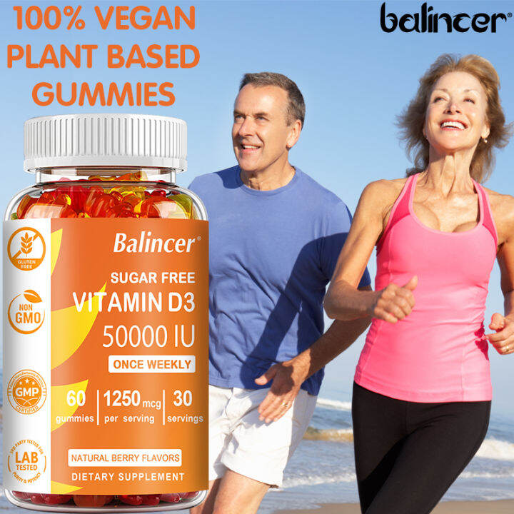 Vitamin D3 Gummy Bears Healthy Bones, Teeth, Mood, Joints and Immune