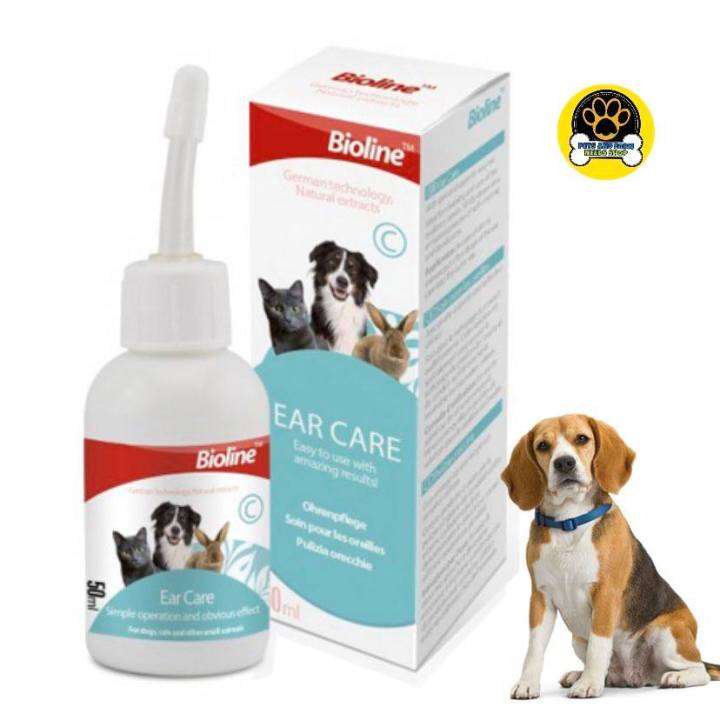 Bioline EAR CARE for Dogs, Cats and Rabbits (50ml) Lazada PH
