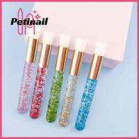 PETINAIL เครื่องกำจัดสิวหัวดำนุ่มลึกทำความสะอาดตาและริมฝีปาก Kuas Rias จมูกเครื่องมือคิ้วขนตาแปรงทำความสะอาดจมูก