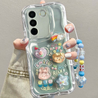 เคส Vivo V27 V29 5G เคส Vivo V27 5G เคส Vivo Y36 V27 V25 Pro V23 V23E 5G เคส Vivo V25 Y36 Y27 4G เคส พร้อมตัวป้องกันกล้อง เคสกันกระแทก แบบใส พร้อมเชือกเส้นเล็ก เคสโทรศัพท์