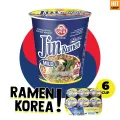 OTTOGI Jin Ramen Original Cup - Mie Instan Kuah Korea (Isi 6 Pcs). 