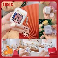 MSRC INS ป้องกัน โปร่งใส ที่ครอบหูฟัง สำหรับ airpods 1 2 กล่องชาร์จ เคสหูฟังบลูทูธ